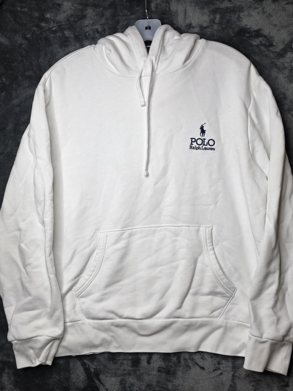Polo by Ralph Lauren Logo Fleece Hoodie. Mens Sz L.
